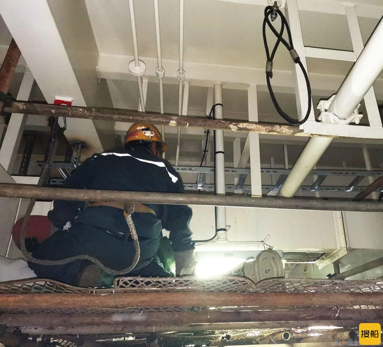 上海中远海运重工提前完成“新太仓”轮岸电改造工程