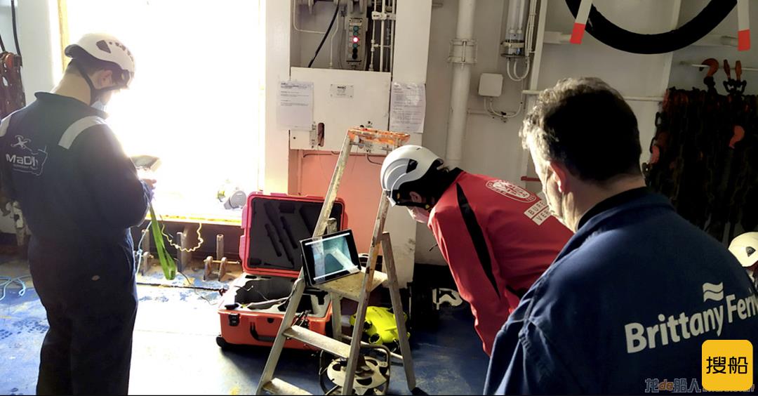 法国船级社（BV）使用水下机器人完成全球首次远程船体检验