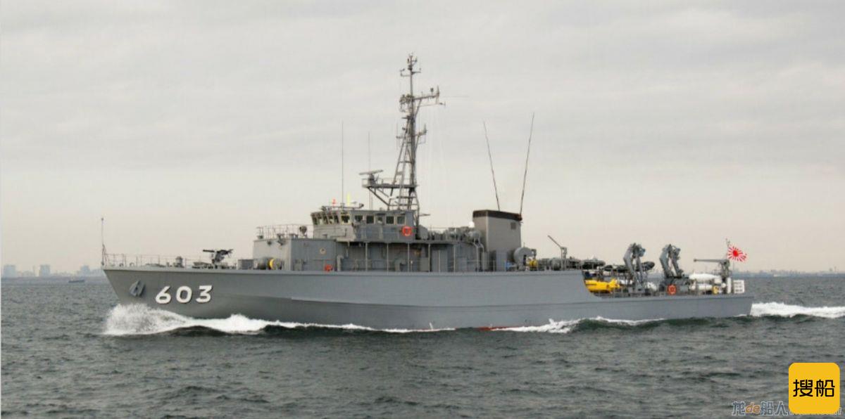 日本海上自卫队一扫雷艇与渔船相撞：无人受伤，正调查详情