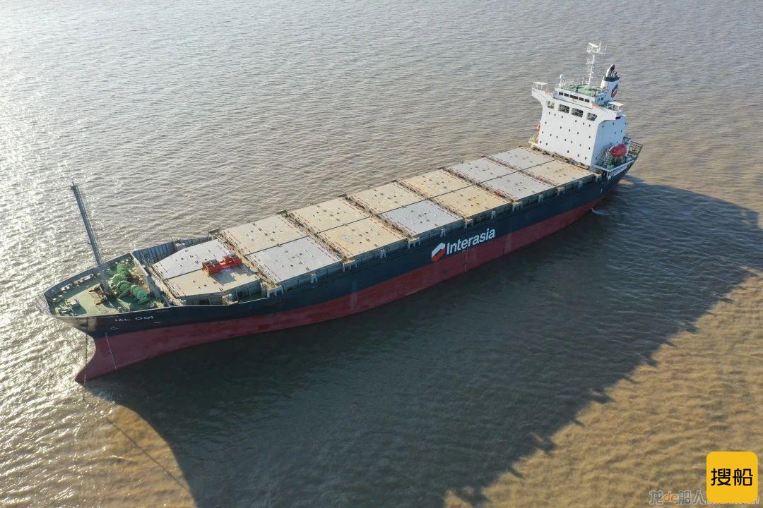 万海航运“运达001”轮在舟山中远海运重工完成修理顺利开航