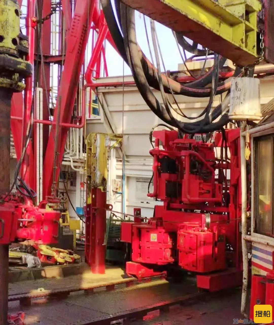 兰石重装重工公司海洋钻井平台XTG120B智能铁钻工项目完工交付