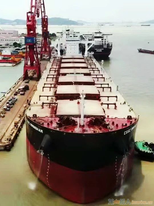 中船黄埔文冲一船完成试航、一船实现出坞