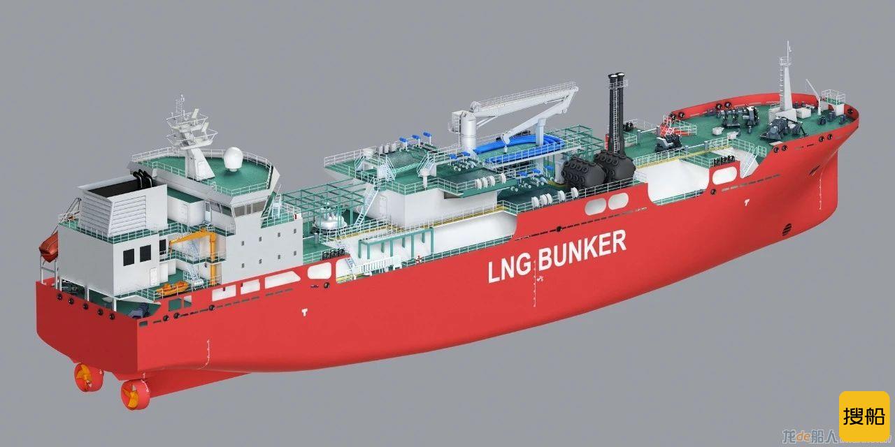 上船院7500方LNG加注船完成海上航行试验
