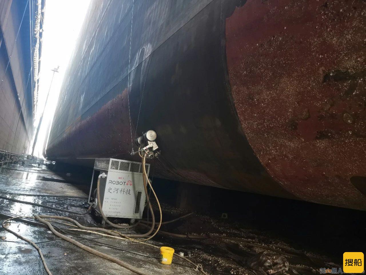 上海中远海运重工涂装作业智能化首战告捷