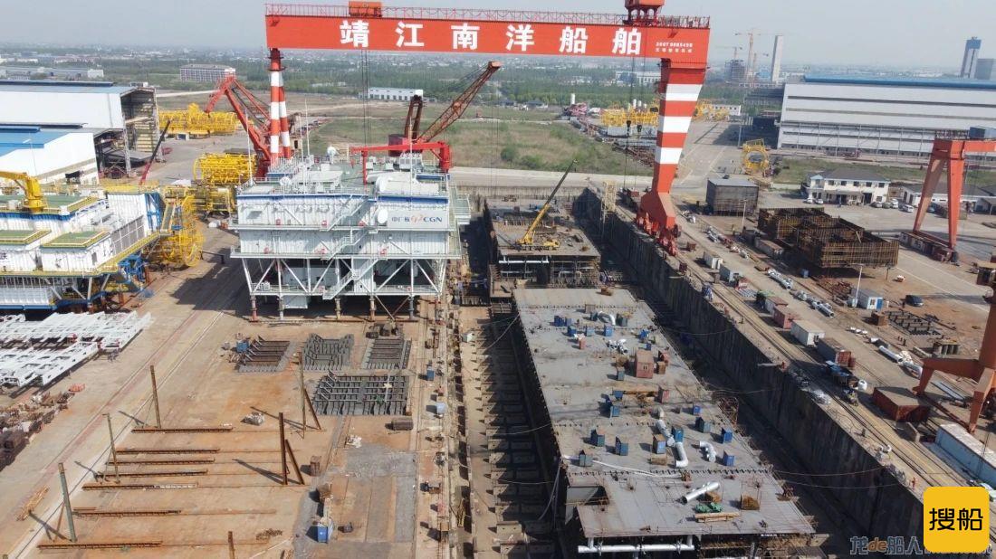 “德浮3”进入交船冲刺阶段
