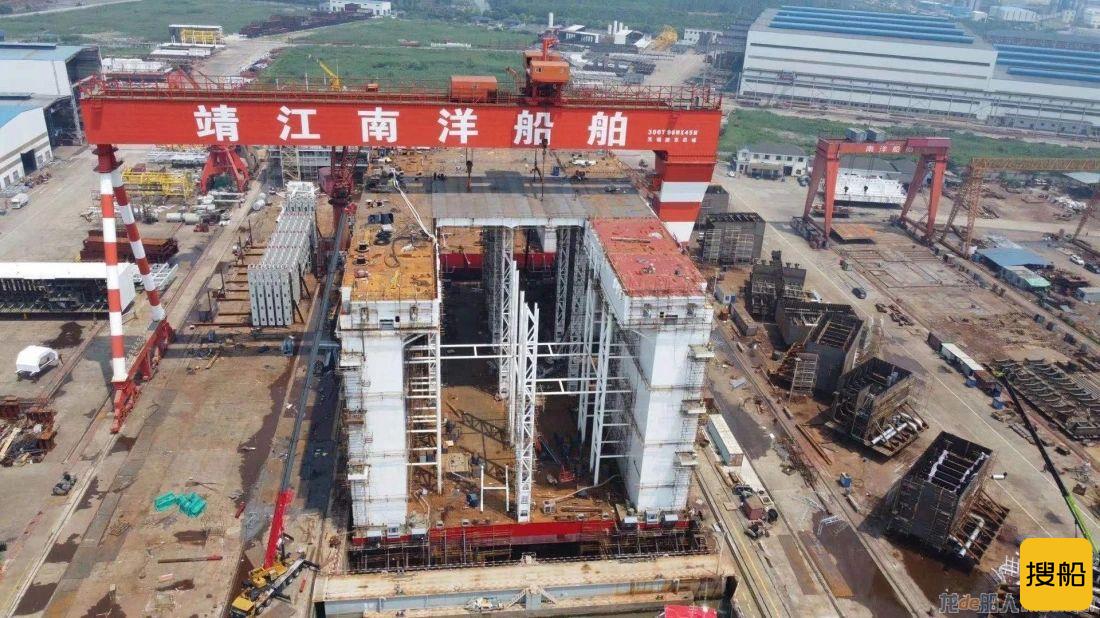 “德浮3”进入交船冲刺阶段