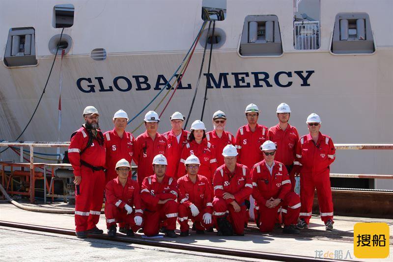 全球最大民用医院船“Global Mercy”号完成海试