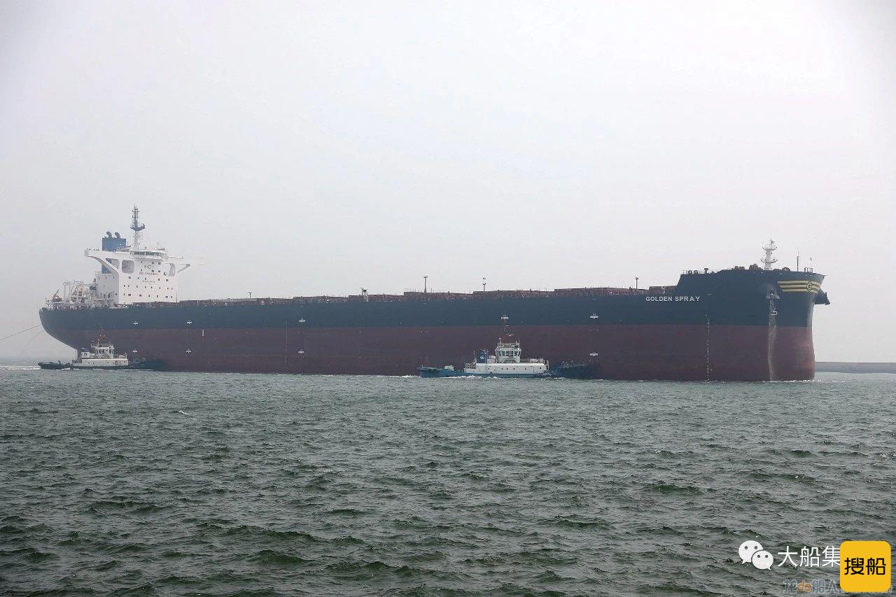 渤船重工交付21万吨散货船“GOLDEN SPRAY”轮