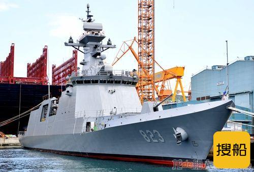 韩国“大田”号护卫舰下水 反潜和对地攻击升级