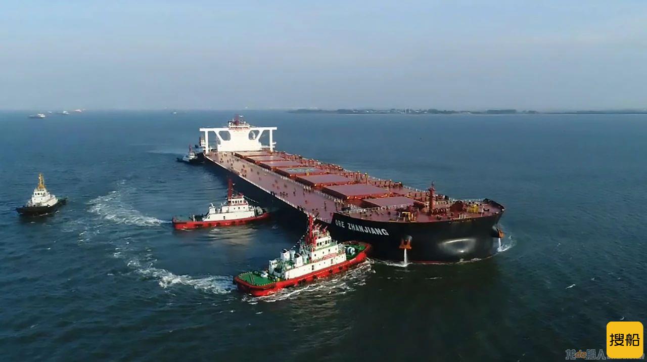 华南沿海港口第一个40万吨散货码头重载调试成功