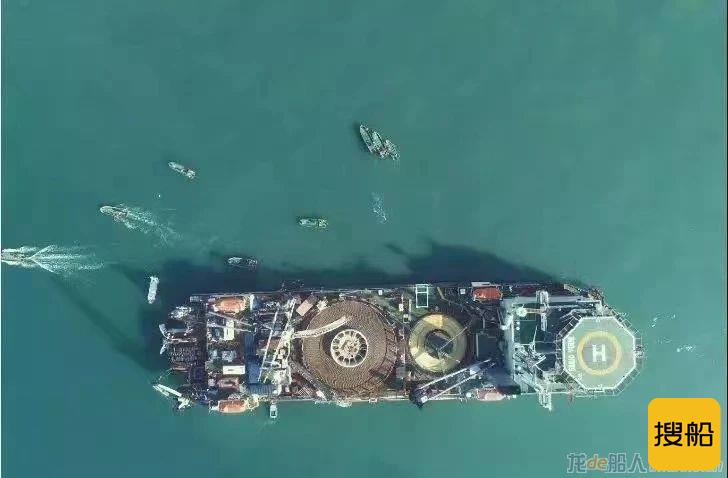 国内最大电缆敷设船“德京106”落户宁德