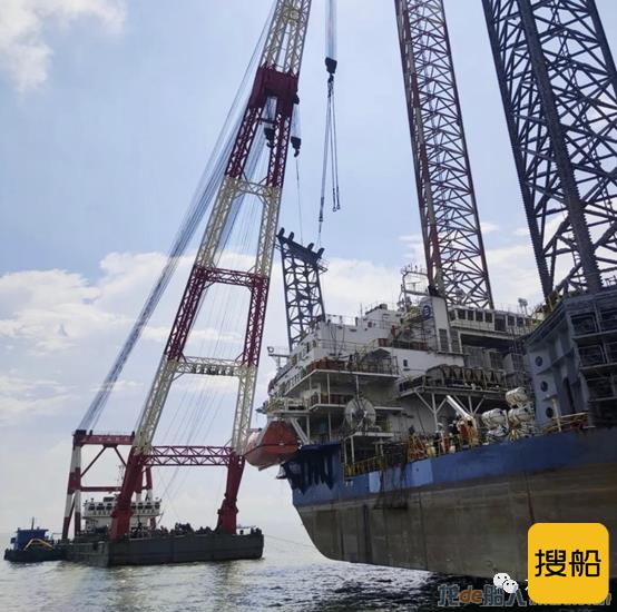 “升平001”海上风电安装平台作业时侧翻,4人失联
