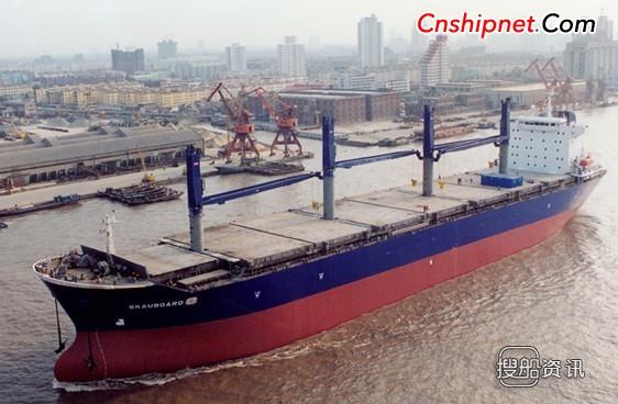中远川崎又1艘5.8万吨散货船试航,散货船建造周期中远川崎