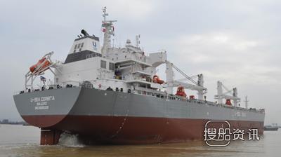 国裕船舶交付第8艘5.7万吨散货船,扬州国裕船舶有限公司