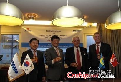 大宇造船获2艘17万立方米LNG船订单,大宇造船
