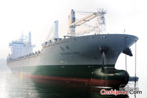 大连中远船务3万吨重吊船N264命名,大连中远船务都修过什么船
