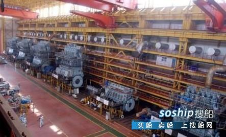 大连船柴 大连船柴:首次超越年产百台主机,大连船柴