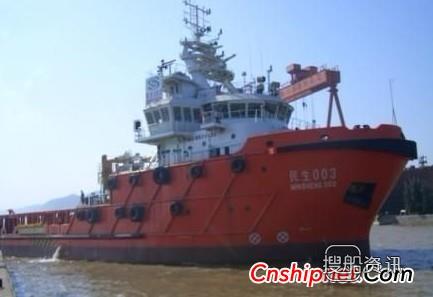 冠海造船同时交付2艘油田守护船,15万亿油田交付中国