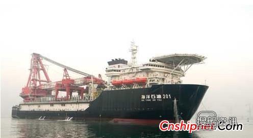 熔盛重工“海洋石油201” 二次试航,熔盛重工