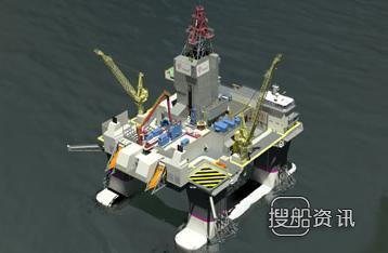 大宇造船将获2座半潜式钻井平台订单,半潜式钻井平台