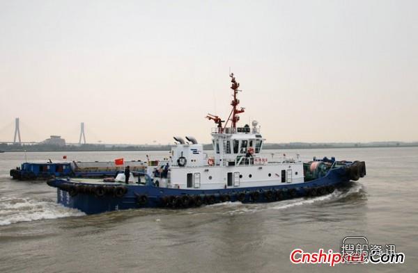 镇江船厂交付5000PS全回转拖船,镇江船厂 海航拖船