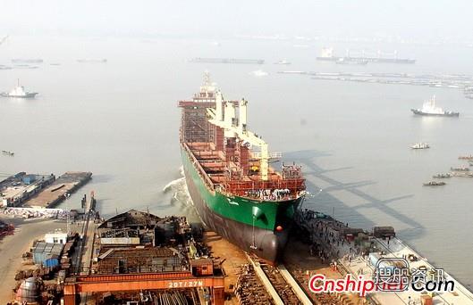 口岸船舶2.68万吨多用途船顺利下水,泰州口岸船舶2018计划