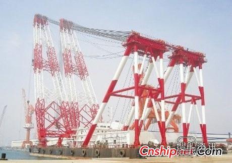 武桥重工3200吨港珠澳大桥工程船交付,上海振华重工董事长