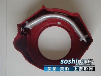 钢制弧形散热器 供应飞轮导风罩内置式油散热器（弧形）/风冷油散热器