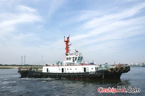 河船重工6800HP 全回转拖船“新港拖05”交付,天津新港船舶重工有限公司