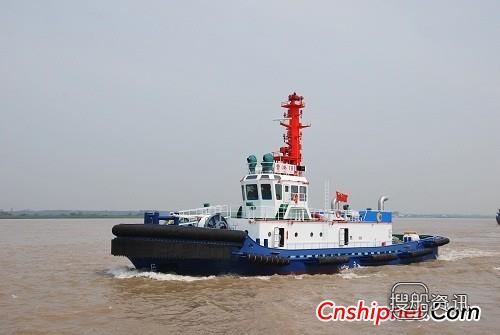 镇江船厂交付6900HP全回转拖,镇江船厂