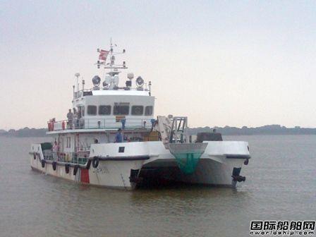 长江船舶设计院设计绿色溢油回收船