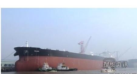 新时代32万吨油轮“威尔西贰”下水,油轮下水