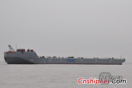 宏强船舶重工7#375呎海工辅助船下水,江苏宏强船舶重工2018