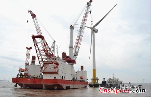 润邦海洋首艘风电平台完成出海作业,南通润邦海洋工程装备有限公司