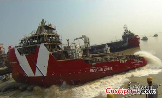 东嘉船舶1艘应急溢油回收船下水,船舶溢油信号
