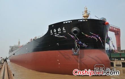 泰州中航5.1万吨散货船出坞,5.7万吨散货船多少钱
