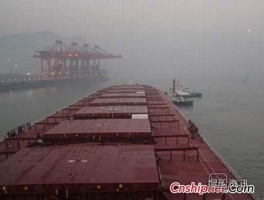 招商轮船执行4艘散货船订单选择权,外高桥造船2018年订单