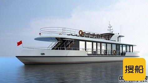 太阳鸟设计新型26.5米游览船
