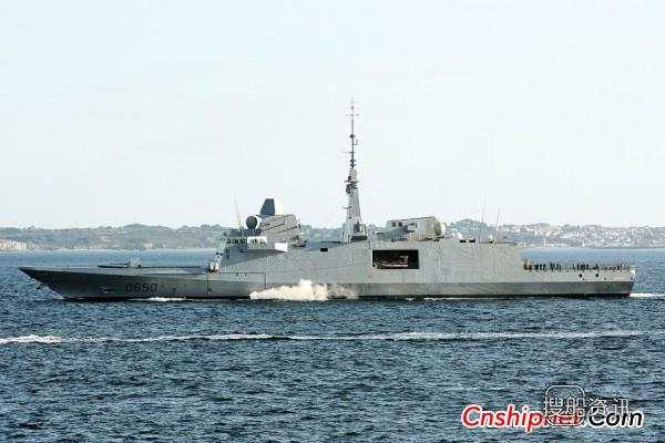 法海军第2艘FREMM级护卫舰完成海试,预计2020中国海军实力