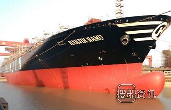接收 Seaspan接收10000TEU “HanjinNamu”轮,接收