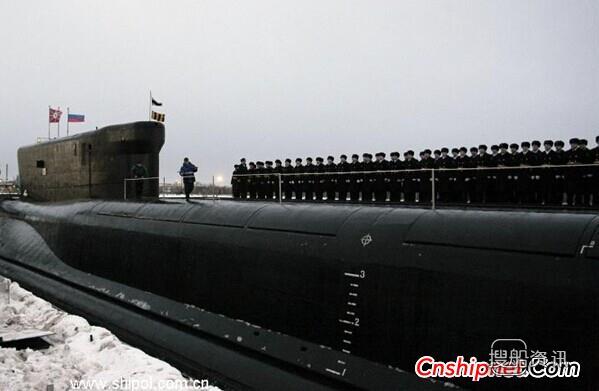 俄罗斯海军第3艘“北风之神”级核潜艇海试,北风之神级核潜艇