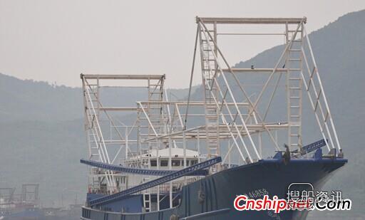 立新船舶1艘7.65米灯光诱渔围网交付,福鼎市立新船舶
