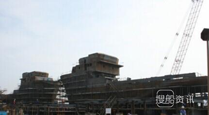 烟台打捞局船厂2艘8200HP操锚拖船船体大合龙,广州打捞局船厂怎么样