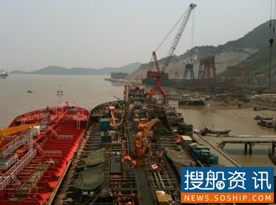 中国造船业三大指标全球第一 韩国亮红灯