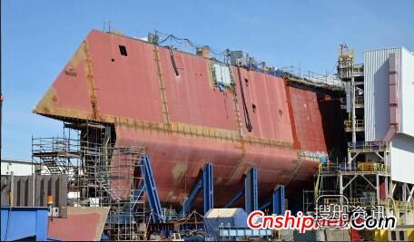 美国海军DDG 1001与DDG 1002完工78%、8%,美国海军