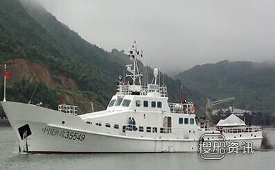 中国渔政35549试航,中国渔政