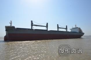 韩通船舶64000吨系列散货轮HT64-129交付,2018年山船重工新订单