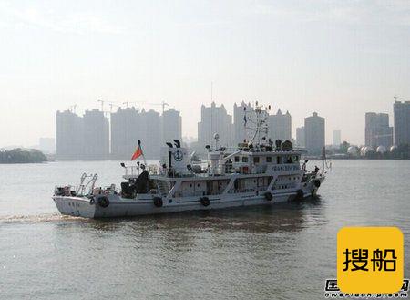 广州打捞局船厂完成“海巡1762”轮修理
