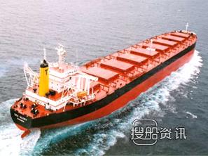 泰州口岸GD38000吨散货船TK1010下水,5.7万吨散货船多少钱