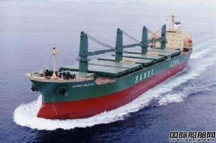二手超灵便型散货船售价骤跌